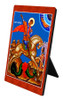 St. George and the Dragon Vertical Desk Plaque