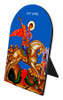 St. George and the Dragon Arched Desk Plaque