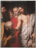 Christ Giving the Keys to St. Peter by Peter Paul Rubens Rustic Wood Plaque