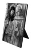 Sts. Catherine & Bernadino Vertical Desk Plaque