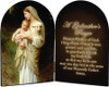 A Godmother's L'Innocence Prayer Arched Diptych