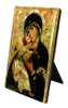 Our Lady of Vladimir Vertical Desk Plaque