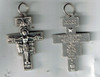Mini San Damiano Crucifix Pendant Charm
