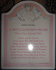 First Communion Prayer Plaque -Girl