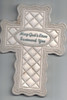 May God's Love Surround You Ceramic Cross