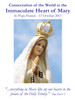 Consecration of the World to the Immaculate Heart of Mary Prayer Card