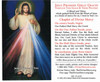 Divine Mercy Prayer Cards, 1000 card box, English, Blue background, Modern Hyla Image, Free Priority Mail Shipping to USA locations