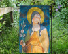 St. Clare of Assisi Outdoor Garden Flag