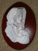 Madonna and Child Wall Plaque--wood mount