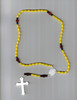 Yellow Amber Plastic Rosary