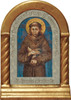 Saint Francis of Assisi Cimabue Image Desk Shrine Gold