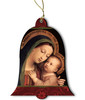 Our Lady of Good Counsel Wood Ornament