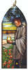 St. Aloysius Gonzaga Stained Glass Wood Ornament
