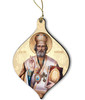 St. Nicholas Wood Ornament