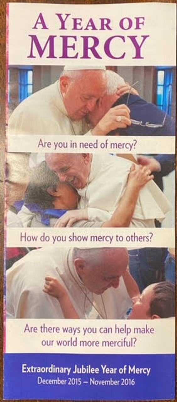 Collectable "A Year of Mercy" pamphlet