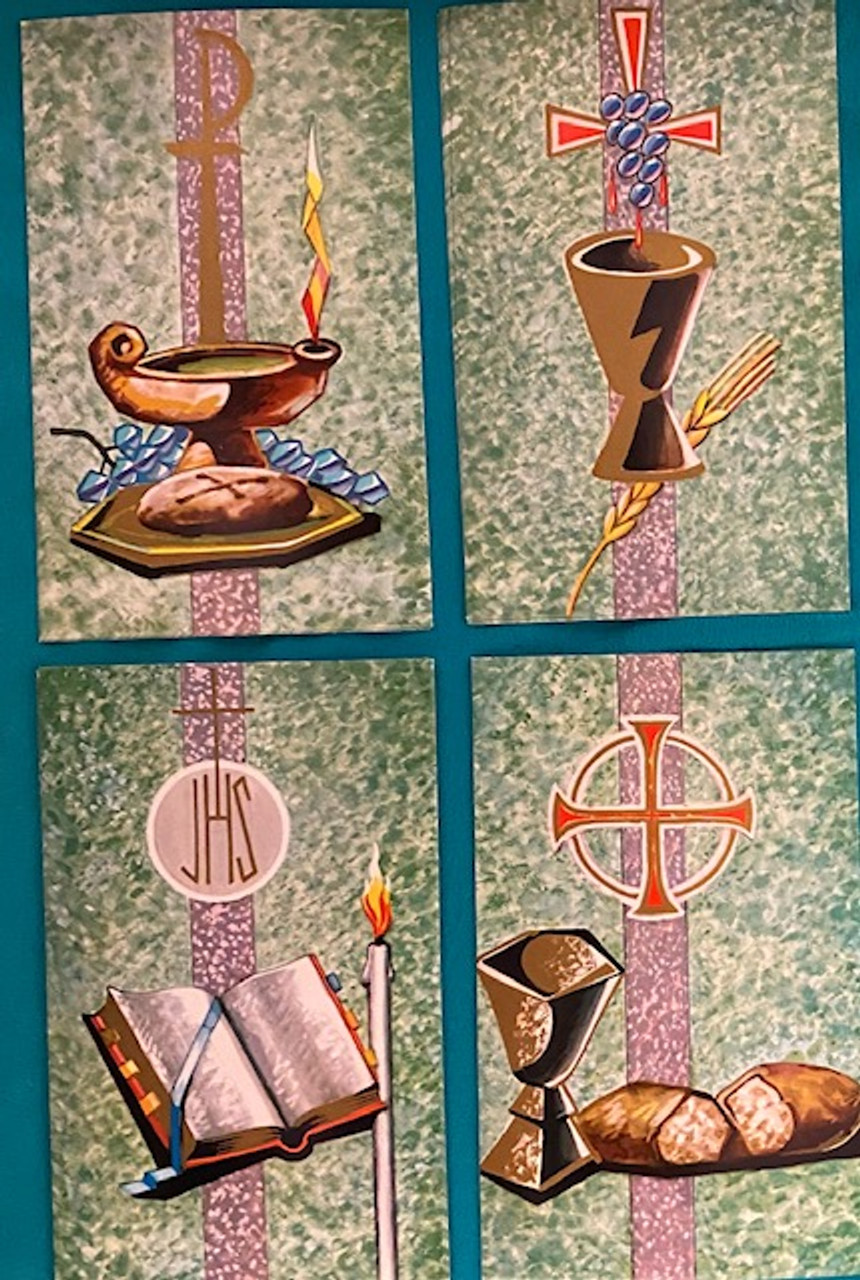 Life of Grace Vintage Holy Cards - set of 4