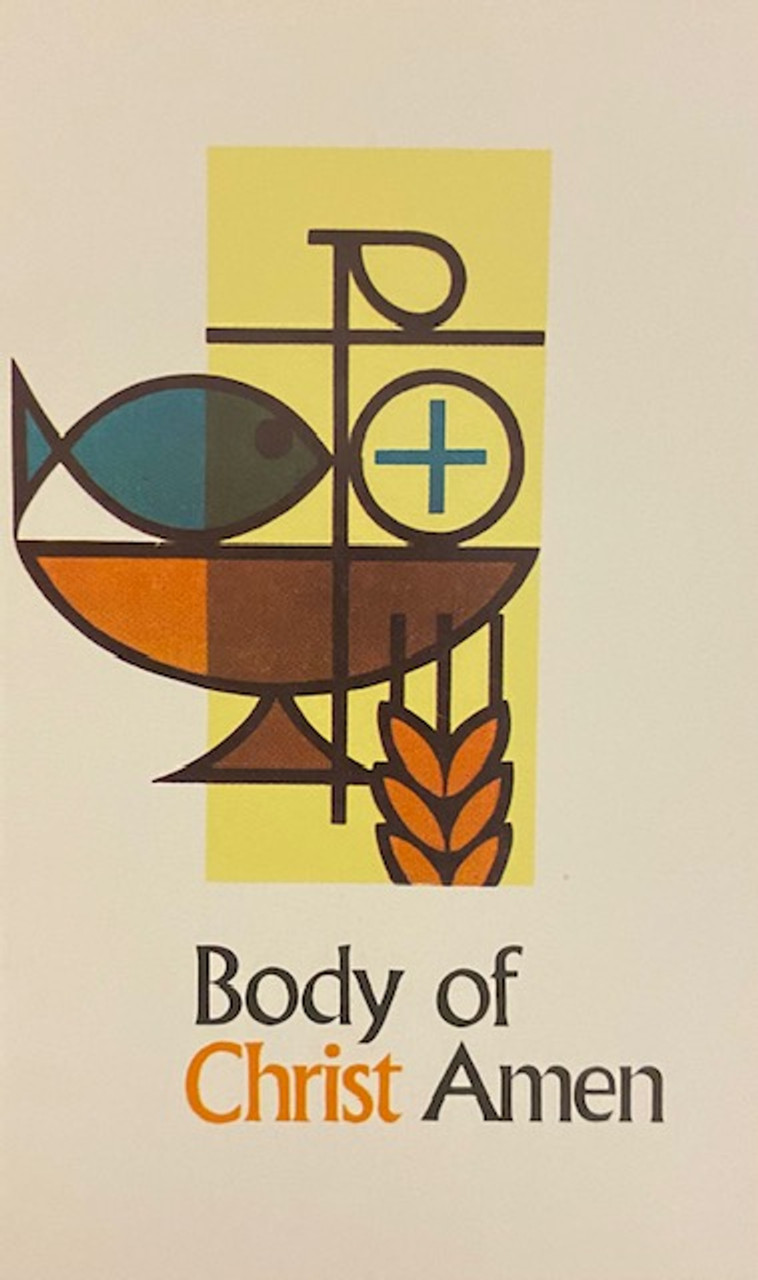 'Body of Christ' - Vintage Holy Card