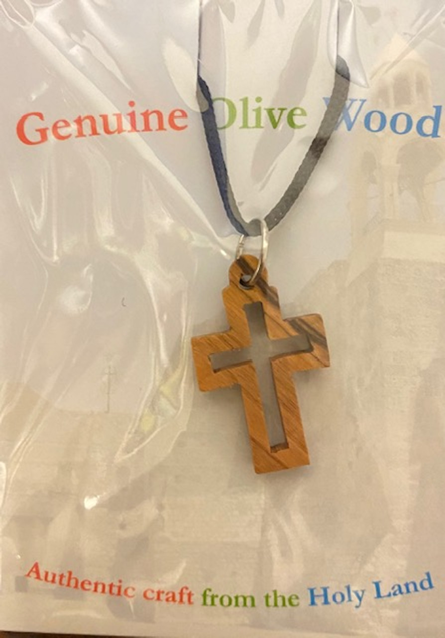 Olive Silver Cross