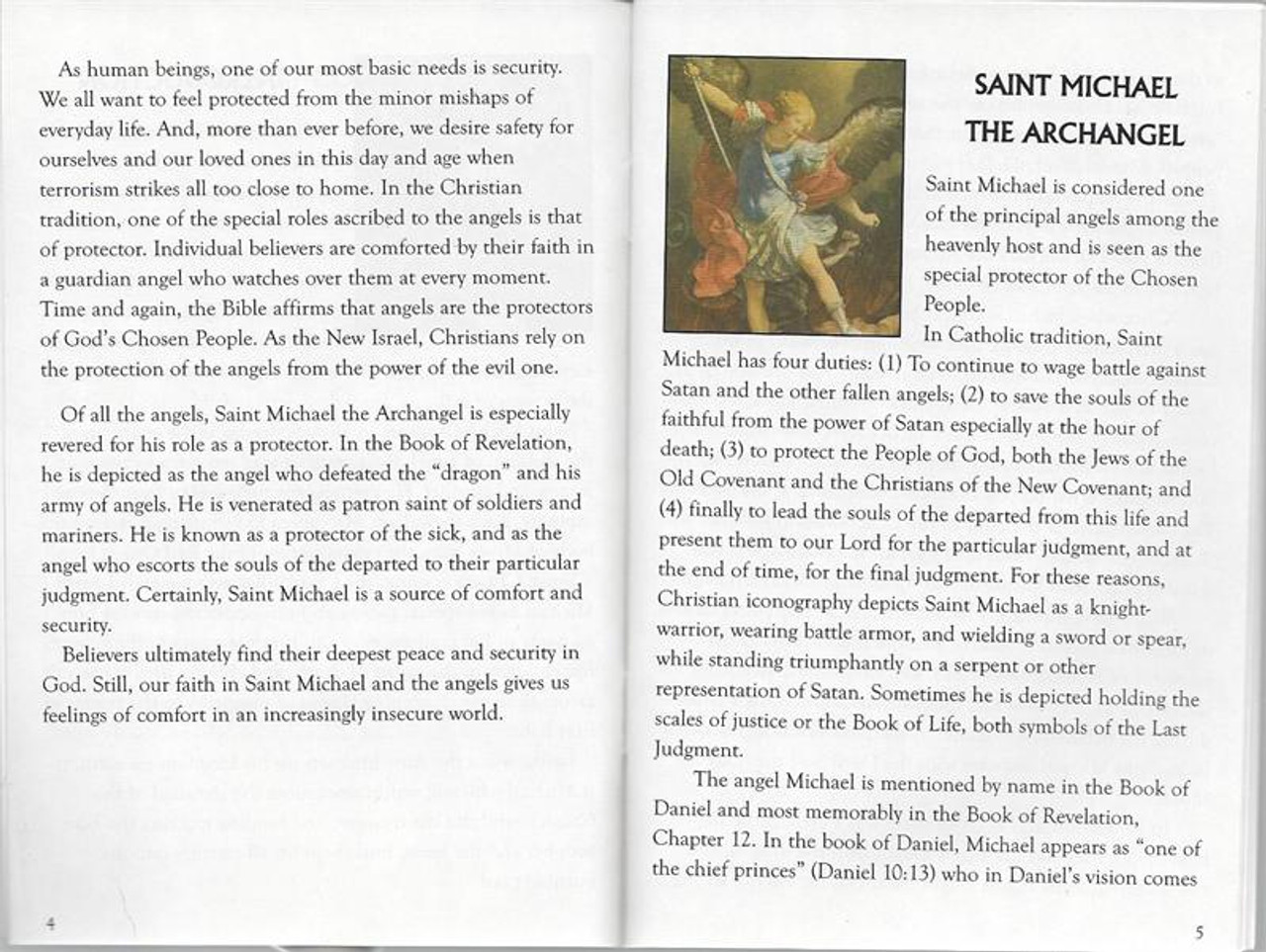 Saint Michael Patron Saints Of The Church