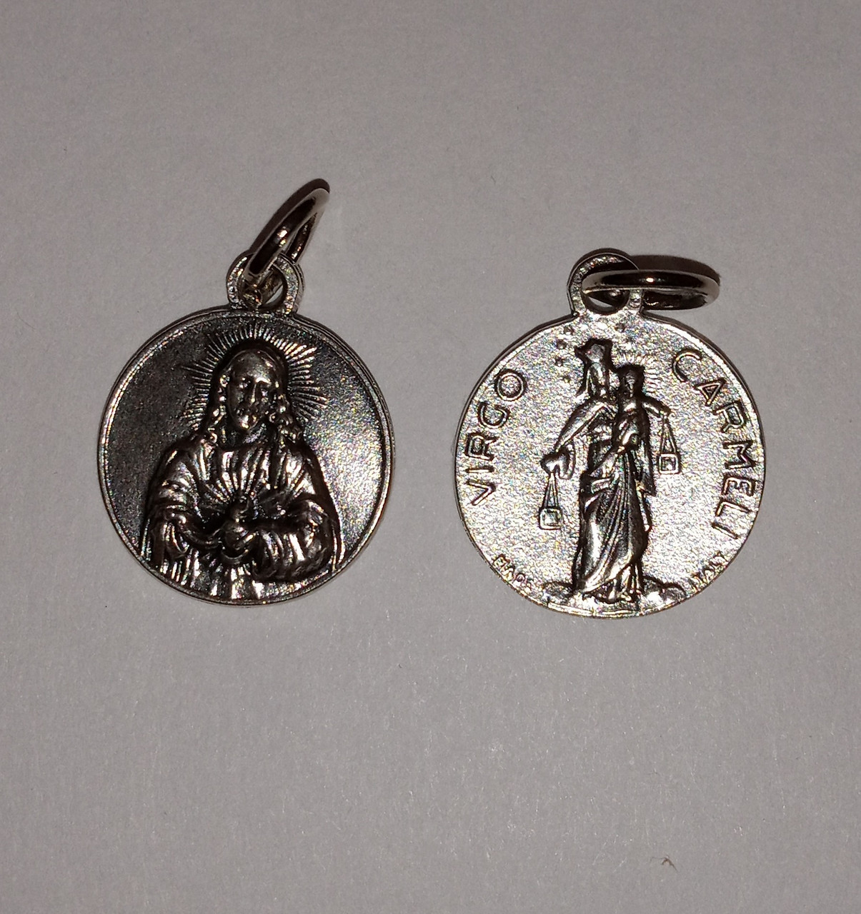 Sacred Heart & Our Lady of Mount Carmel Medal