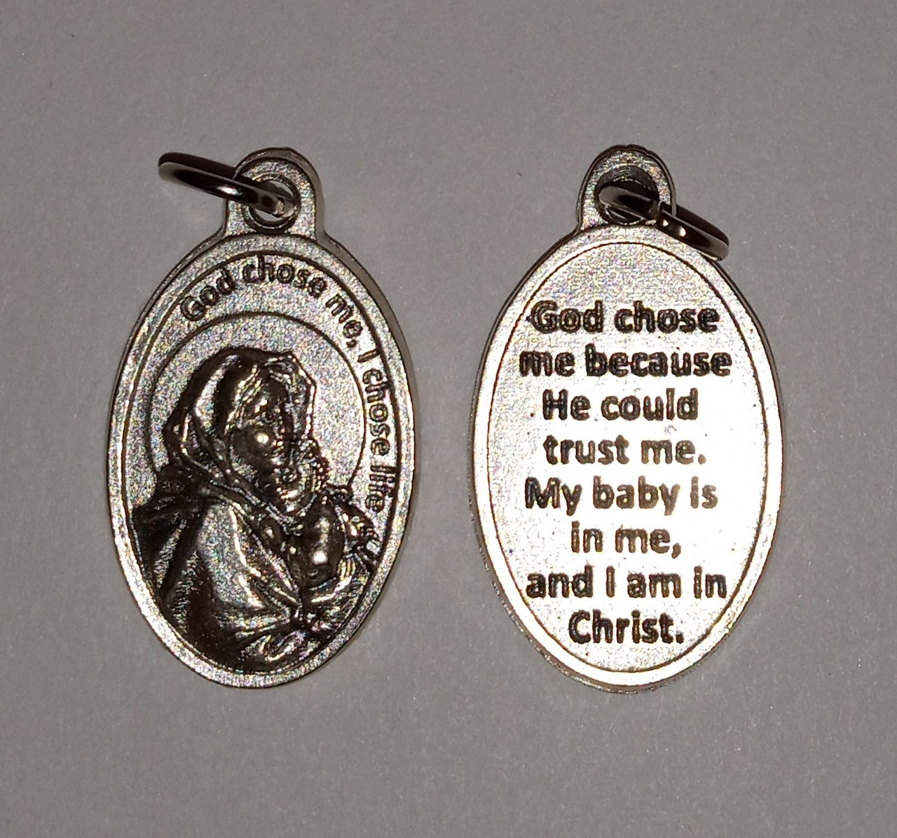 Madonna and Child Pro Life Medal