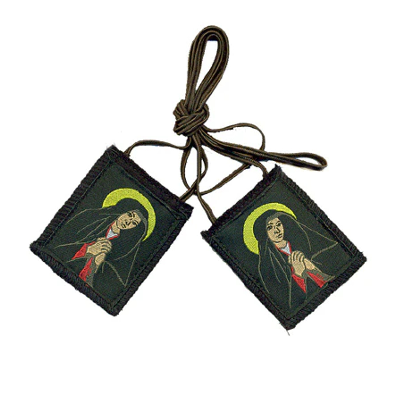 Black Sorrowful Mother Scapular