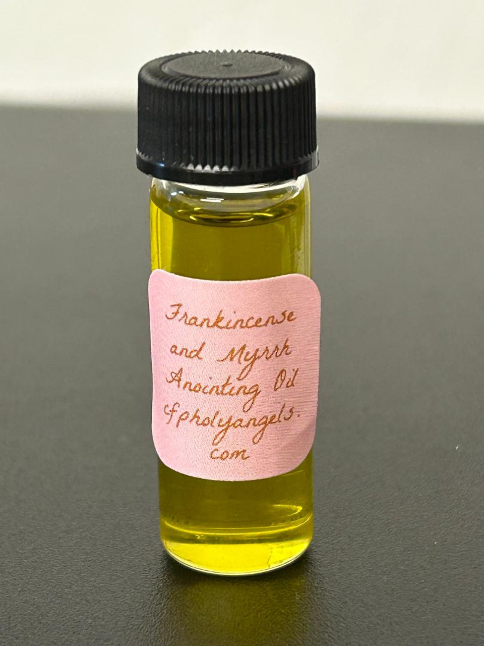 FRANKINCENSE & MYRRH ANOINTING OIL 2 OZ