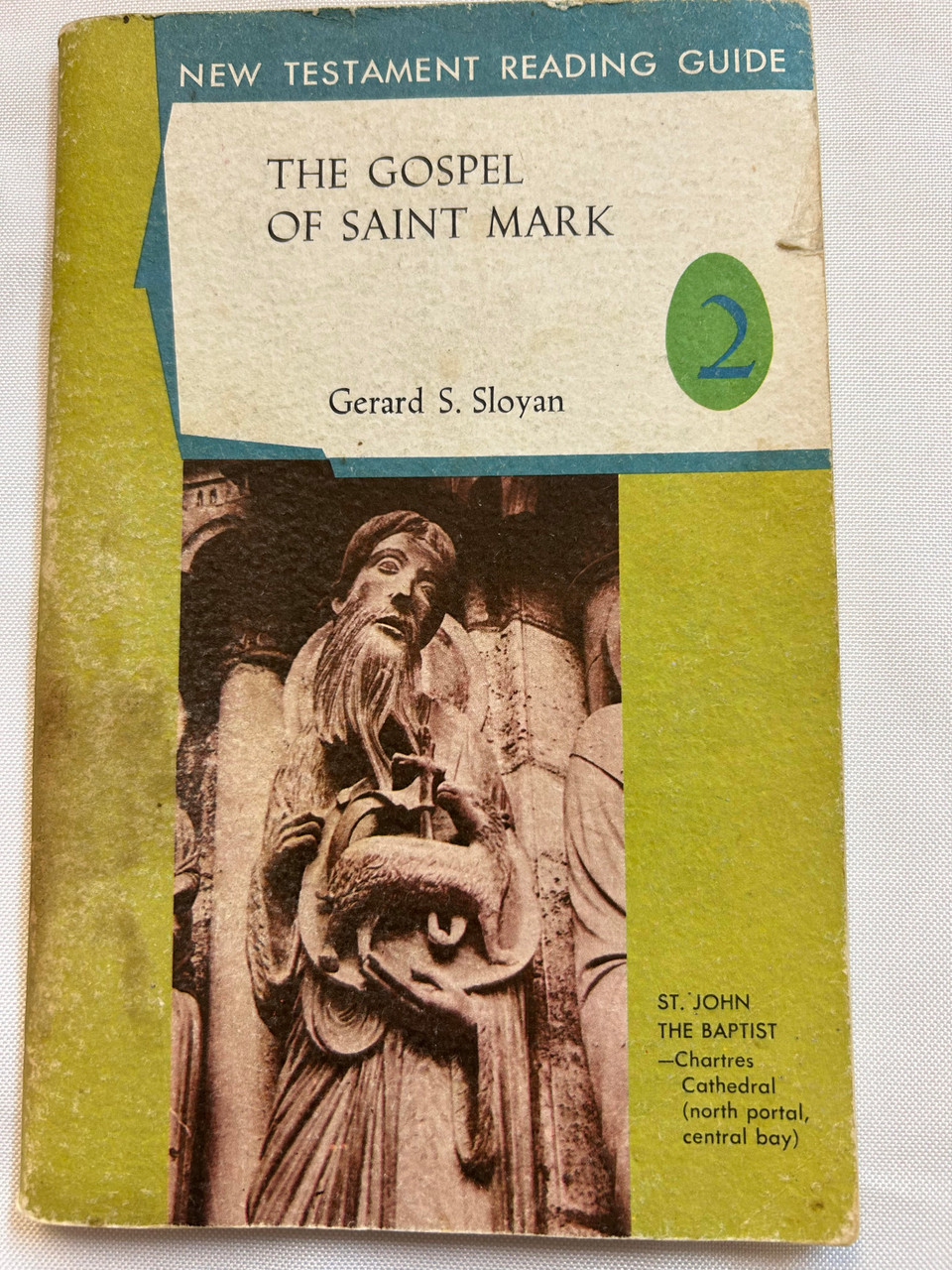 A reading guide for the Gospel of Saint Mark. 

Published by Liturgical press.

This is a used book and is sold as is. It may contain markings from previous readers and have some signs of previous use.