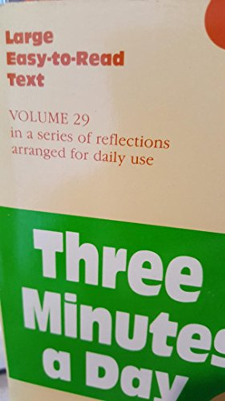 Three Minutes a Day Volume 29 by John Catoir