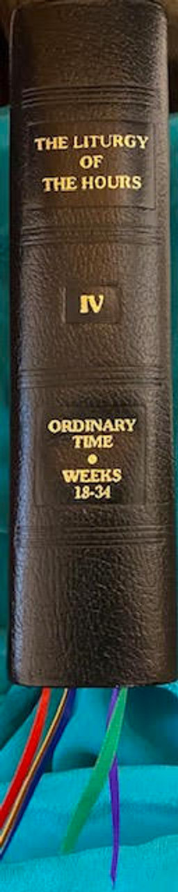 Discounted! Liturgy of the Hours, Breviary: Volume 4 - Gold Edged-- Weeks 18 to 34 Ordinary Time