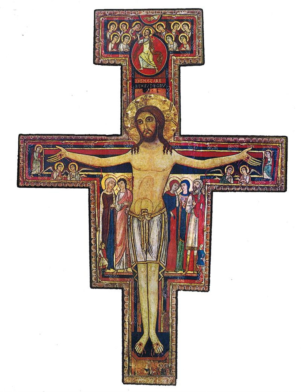 San Damiano Crucifix Print  - 8 1/2" x 11"