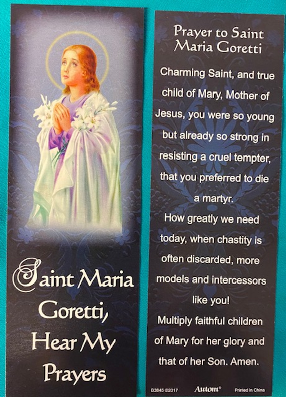 Bookmark - Saint Maria Goretti
