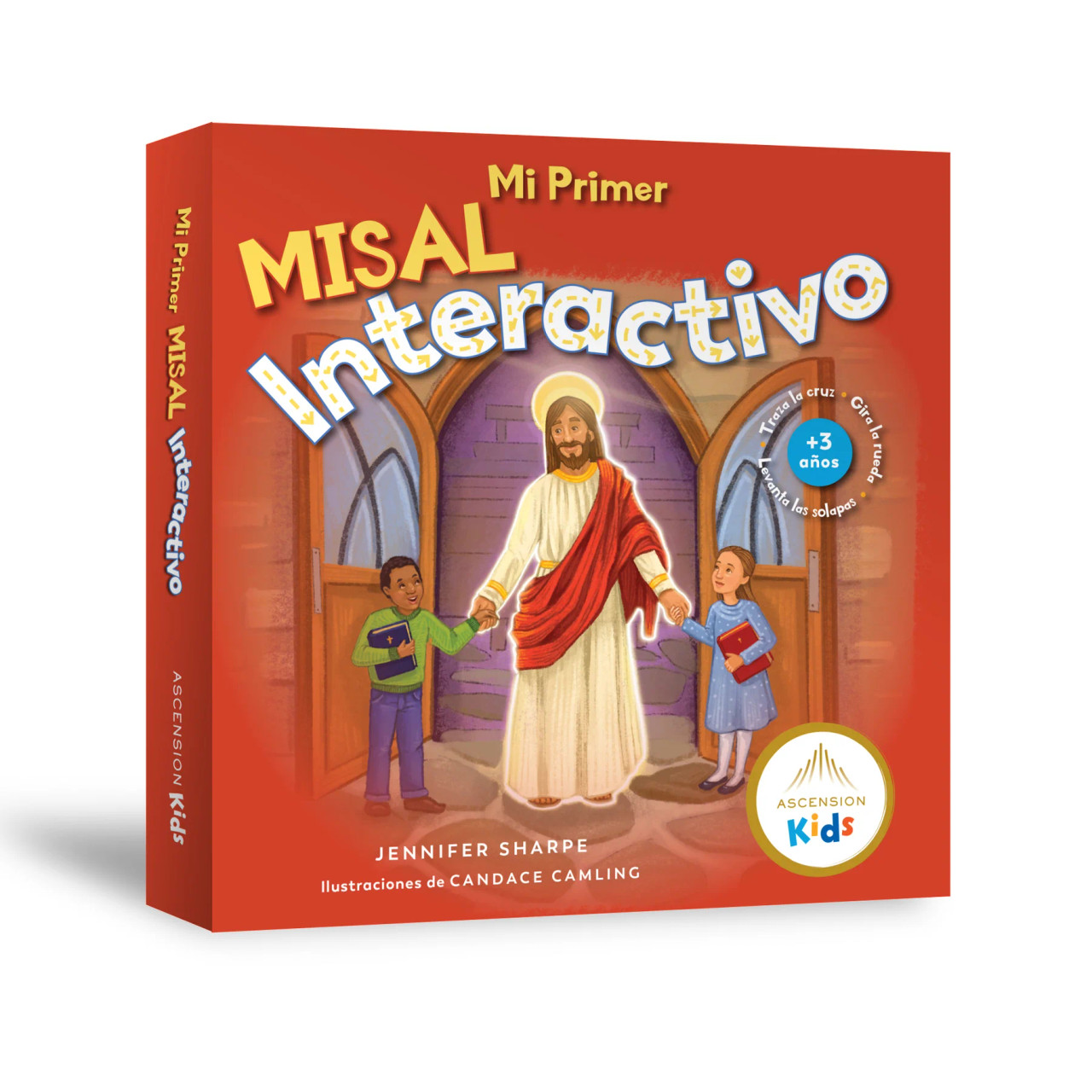 Ayude a que los niños participen en la Misa y a que amen la Eucaristía. Con ilustraciones artísticas y actividades prácticas, los niños descubren la belleza de la Misa. Explicaciones simples y oraciones de la Misa para que los niños entiendan la Misa con más profundidad. Escrito por una mamá católica este libro interactivo ayudará a los papás católicos a que les enseñen a sus hijos los misterios del amor de Dios. Los niños de 3 años en adelante estarán encantados de tener su propio libro en la iglesia, con el que aprenderán la Misa, a seguir las oraciones y a descubrir sus maravillas.
Edad: 3 años en adelante