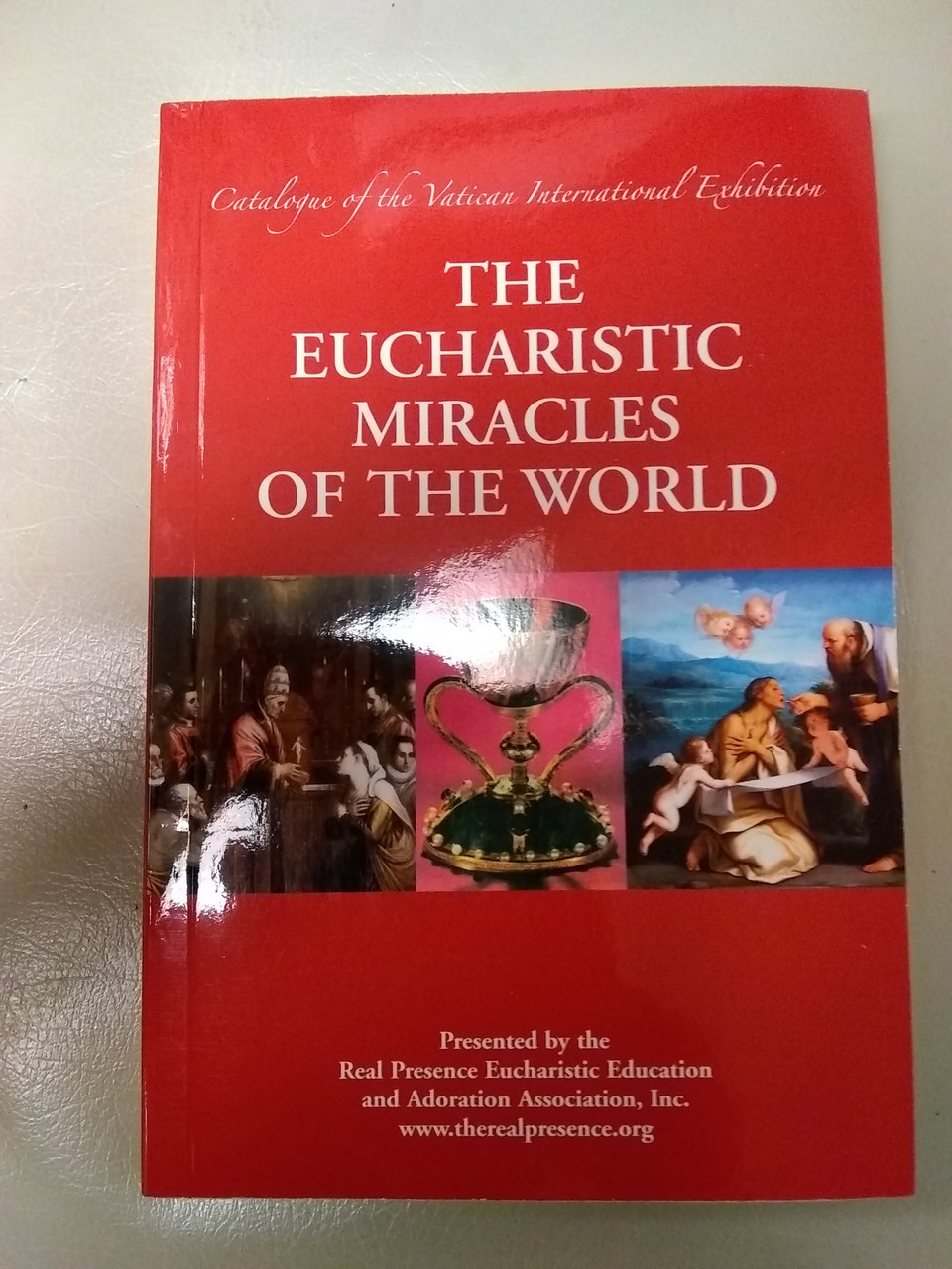 buy Eucharistic Miracles of the World from the Vatican Exhibition from research by Blessed Carlo Acutis
This is a used Book