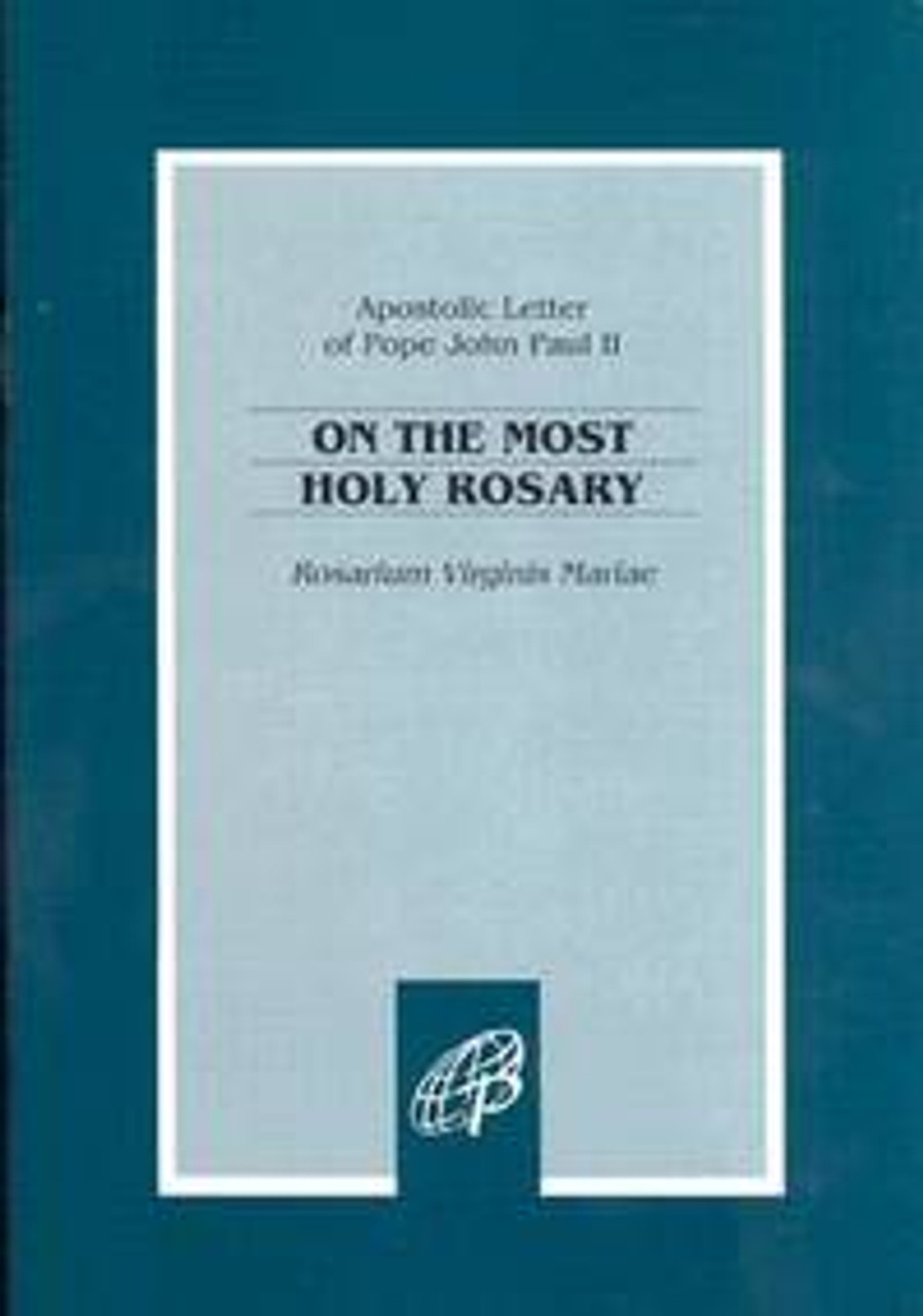 Saint John Paul II's apostolic letter on the rosary.

Used good condition.