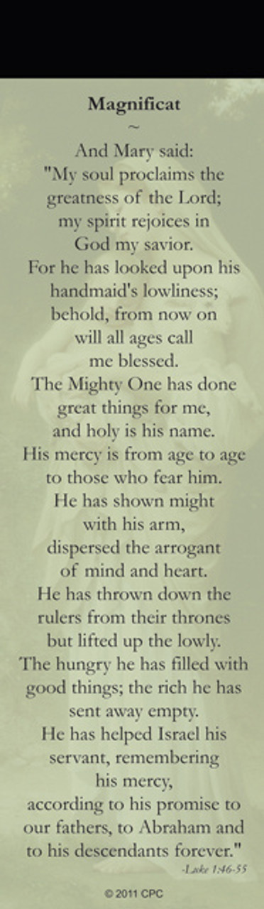 Magnificat Bookmark