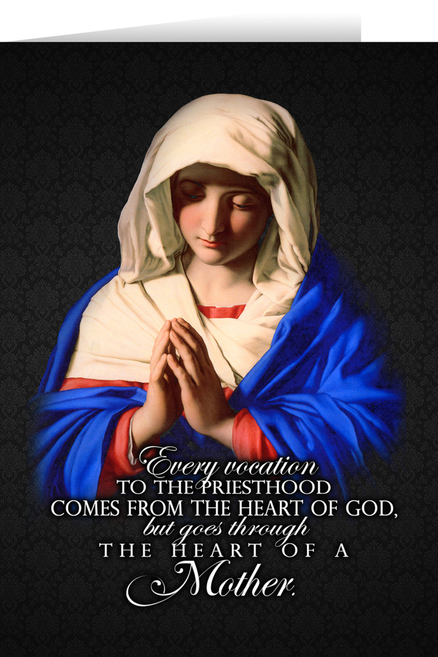 Marian Ordination Greeting Card