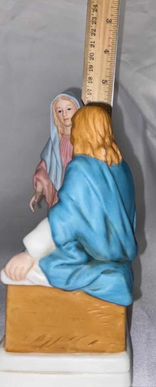 Homco Living Water Ceramic Statue 