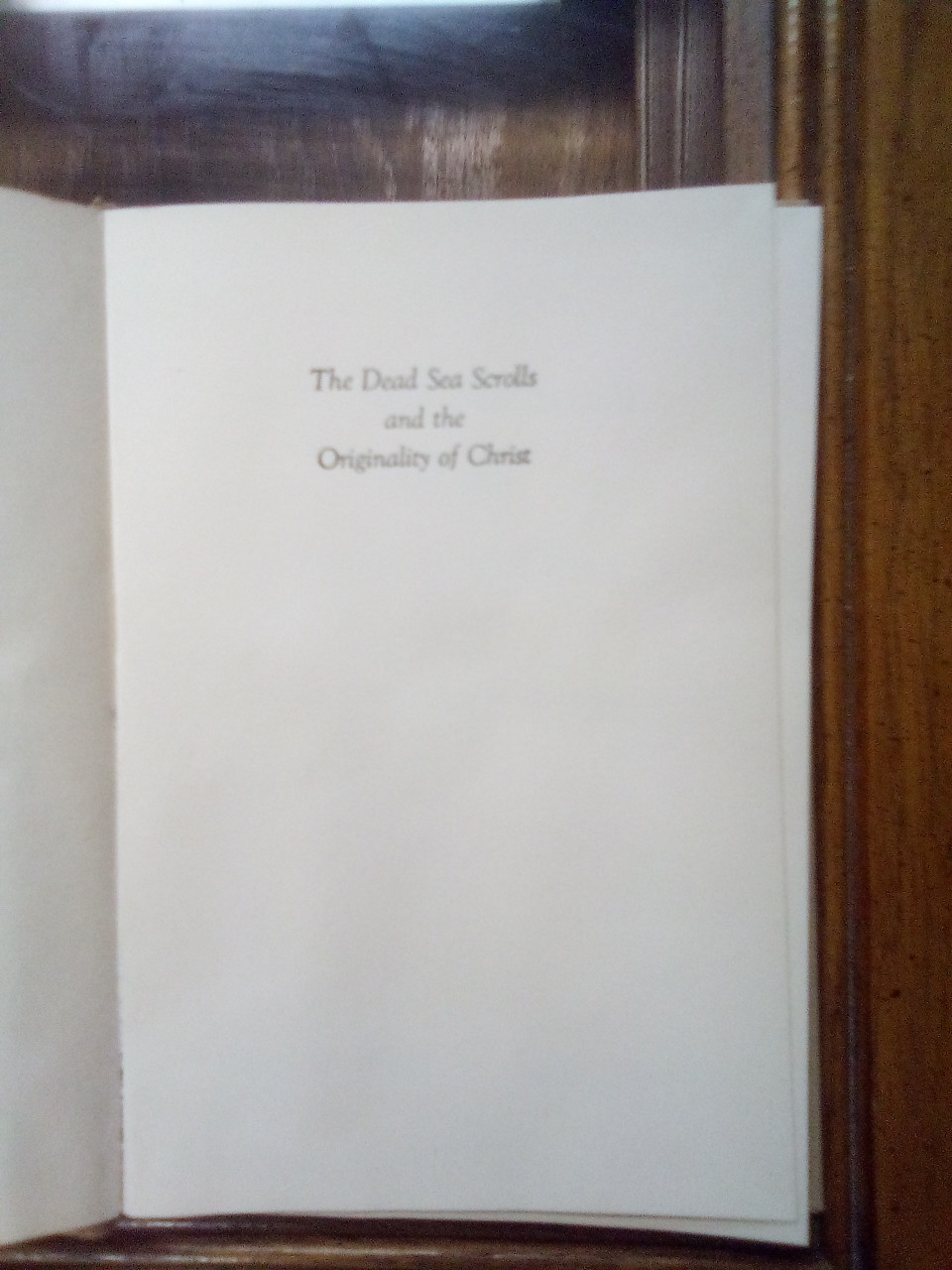 THE DEAD SEA SCROLLS - BY GEOFFREY GRAYSTONE - THE DEAD SEA SCROLLS HAVE SHED LIGHT ON A NUMBER OF QUESTIONS...