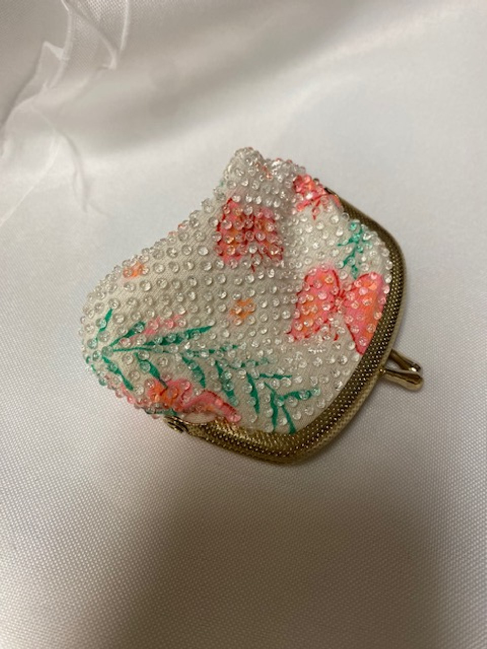 Lovely Vintage Rosary with Beaded Case