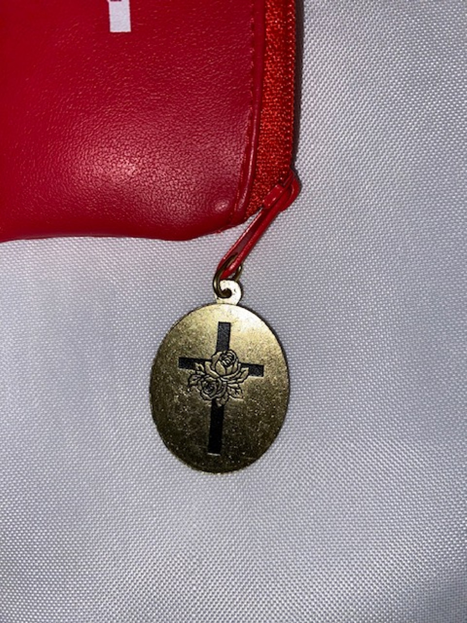 Unique Vintage Rosary with Zippered Case