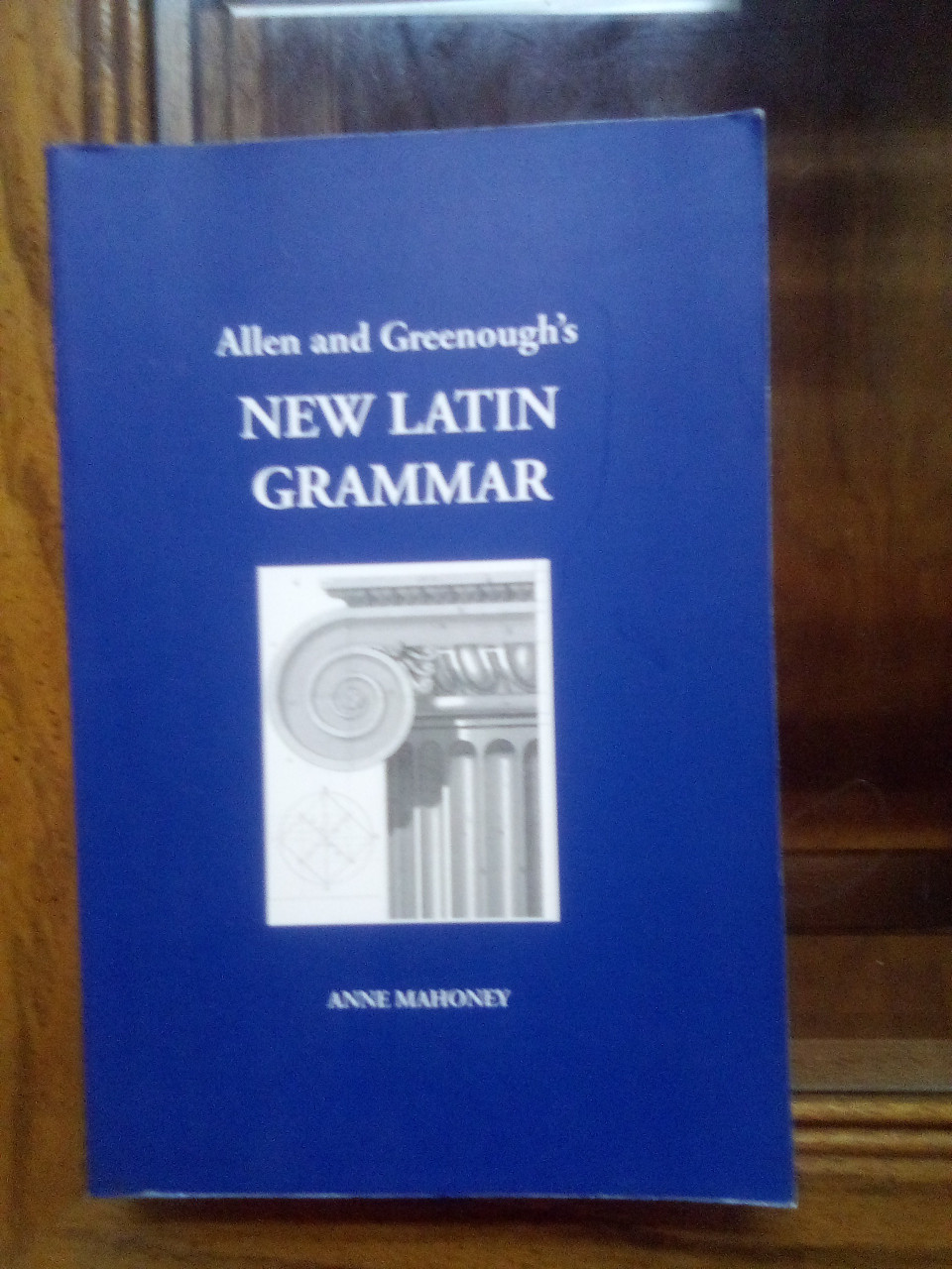 Allen and Greenough's New Latin Grammar (Latin Edition) First Edition Latin Edition  by J.B. Greenough (Editor), G. L. Kittredge (Editor), A.A. Howard (Editor), Benj. L. D'Ooge (Editor), & 2 more -  

A GENTLY USED BOOK IN GREAT CONDITION!  -  

Based on the 1903 edition, this attractive, newly typeset reprint of the classic work in Latin Grammar has some updating of the material on meter. The key system widely used to reference grammar in numerous Latin texts has been retained. 