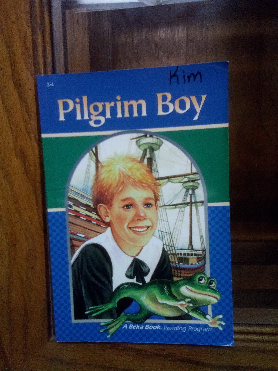 Pilgrim Boy (A Beka Book Reading Program) Paperback – January 1, 2006
by Matilda Nordtvedt (Author)  -  
Travel to the New World with Edward, a nine-year-old Pilgrim boy. Encounter the dangers of the wilderness and see the preserving hand of God. Third graders will be thrilled with this absorbing, historically accurate novel.
 
 A GENTLY USED BOOK IN GOOD CONDITION.