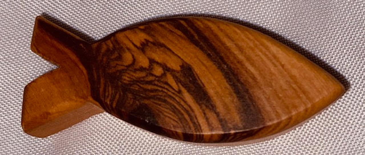 Holy Land Olive Wood Fish  only 1 available