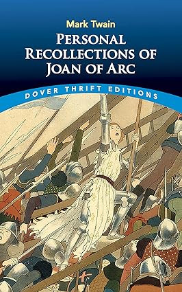 A GENTLY USED BOOK IN GOOD CONDITION.   -  Regarded by many as the most luminous example of Mark Twain's work, this fictional biography of Joan of Arc was purportedly written by Joan's page and secretary — Sieur Louis de Conté. (Twain's alter ego even shared the author's same initials — S. L. C.) Told from the viewpoint of this lifelong friend, the historical novel is a panorama of stirring scenes and marvel of pageantry — from Joan's early childhood in Domremy and her touching story of the voices, to the fight for Orleans, the taking of Tourelles and Jargeau, and the splendid march to Rheims.

But above all, the work is an amazing record that disclosed Twain's unrestrained admiration of the French heroine's nobility of character. Throughout his life, she remained his favorite historical figure — "the most innocent, the most lovely, the most adorable child the ages have produced."
Completed when the author was nearly sixty, the book reveals a splendidly expressive side of Twain, who wrote, "I like the Joan of Arc best of all my books; & it is the best; I know it perfectly well. And besides, it furnished me seven times the pleasure afforded me by any of the others: 12 years of preparation & 2 years of writing. The others needed no preparation, & got none."
Matchless in its workmanship, this lesser work will charm — and delightfully surprise — admirers and devotees of the great American author.