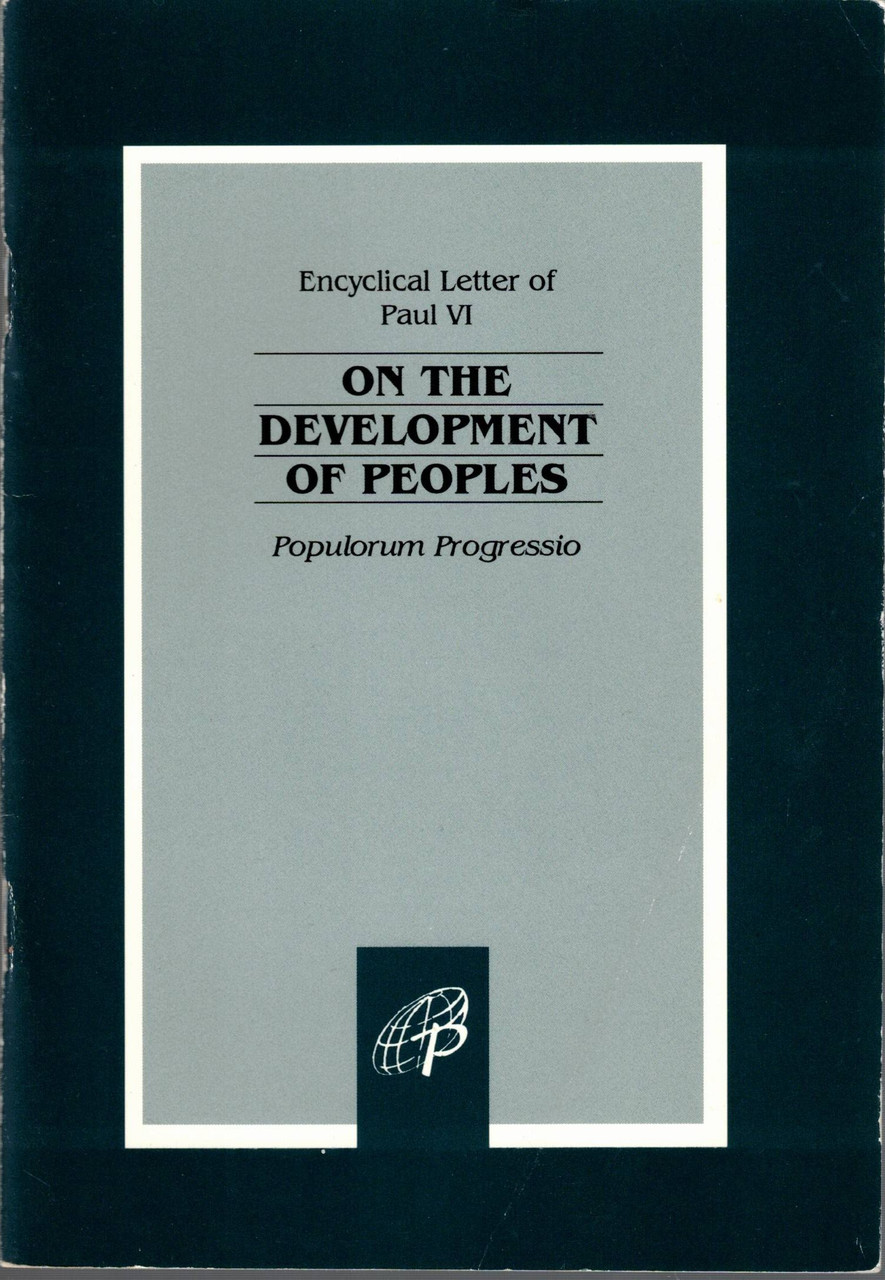 On the Development of Peoples