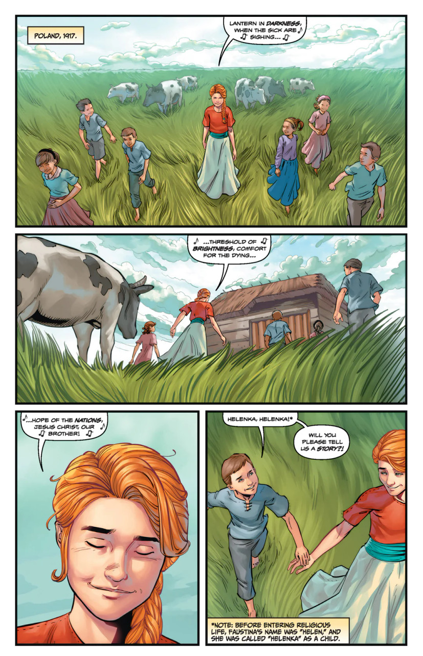 Messenger of Mercy: Saint Faustina Kowalska - Comic Book Messenger of Mercy: Saint Faustina Kowalska - Comic Book