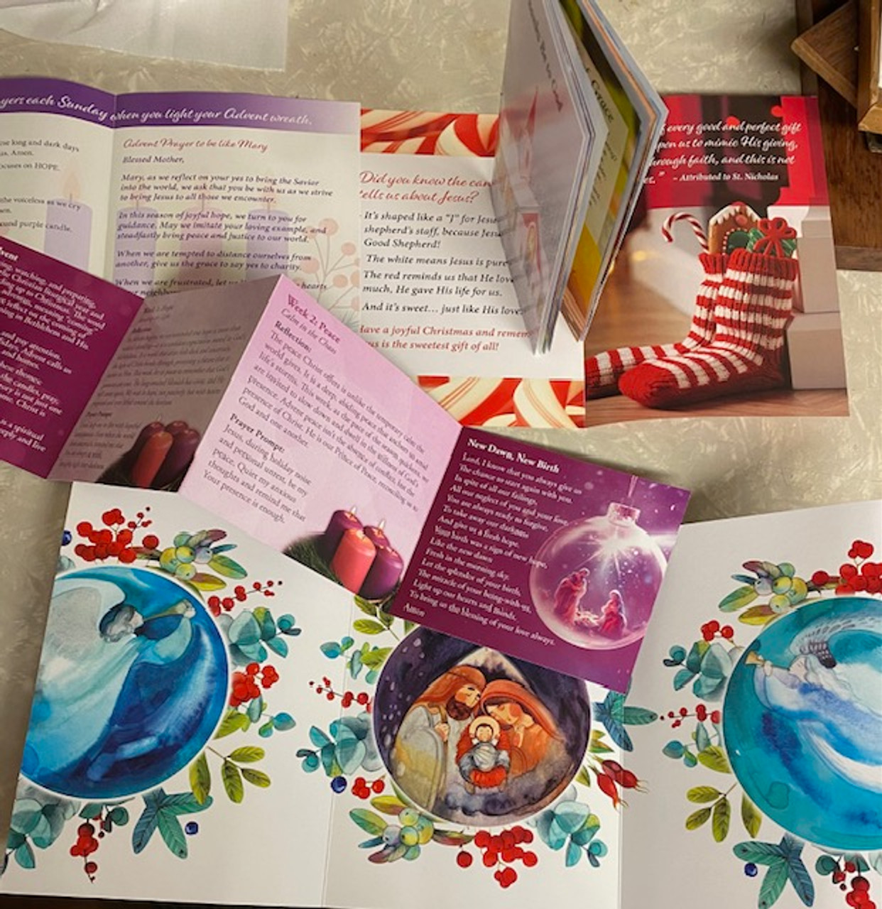 Set of 5 Advent/Christmas Devotionals 