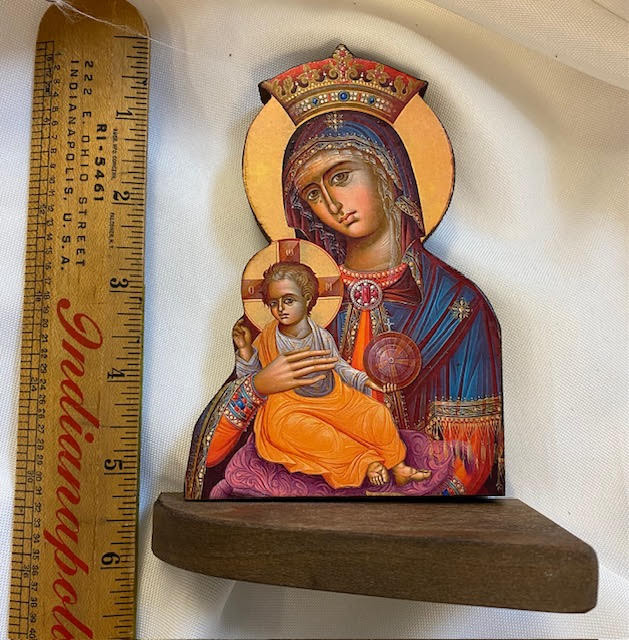 Unique Vintage Wood Desk Icon