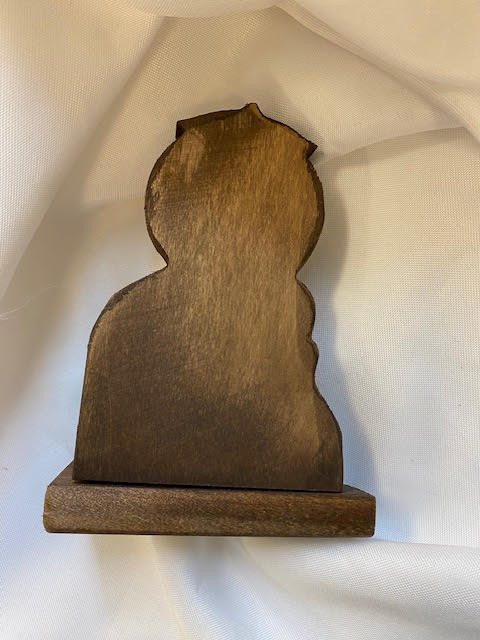 Unique Vintage Wood Desk Icon